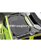Síťový top Jeep Wrangler JK, přední