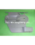 Tapecírunk dveří řidiče Jeep Wrangler JK do 2010