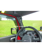 Přídavné kovové madla Jeep Wrangler JK