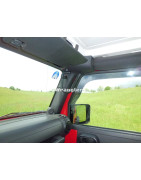 Přídavné kovové madla Jeep Wrangler JK