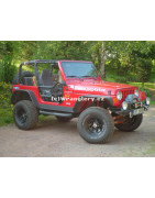 Rozšiřovací lemy Jeep Wrangler TJ Bushwacker Flat style