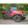 Rozšiřovací lemy Jeep Wrangler TJ Bushwacker Flat style