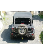 Protiprachový kryt kufru Jeep Wrangler JK Unlimited