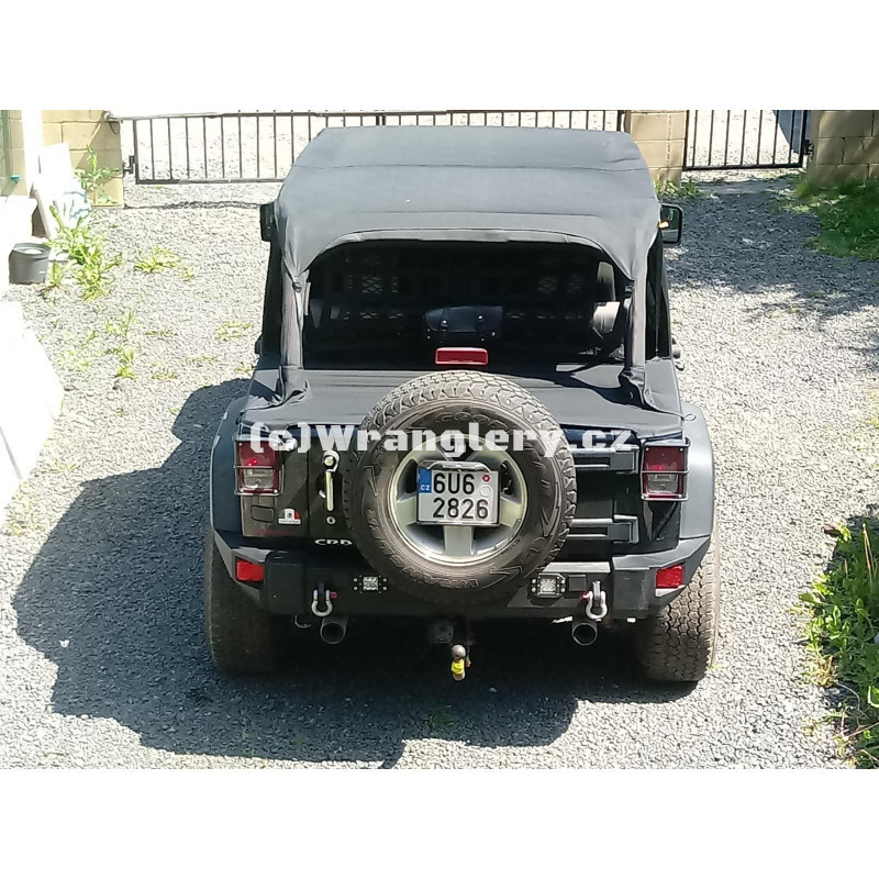 Protiprachový kryt kufru Jeep Wrangler JK Unlimited