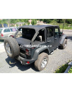 Protiprachový kryt kufru Jeep Wrangler JK Unlimited