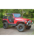 Trubkové nášlapy Jeep Wrangler YJ