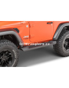 Plastové nášlapy Jeep Wrangler JL