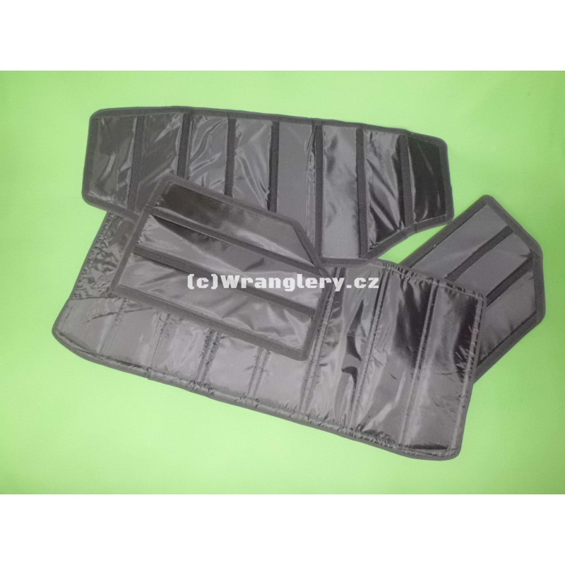 Tlumící a izolační desky Hard topu Jeep Wrangler JK