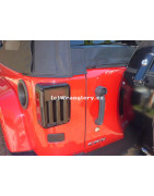 Zadní LED lampy Jeep Wrangler JK s E homologací