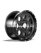 Disk Jeep Wrangler JL / JK  ASP  17 x 8,5  ET +12, Satin black,  5 x 127