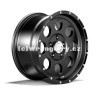 Disk Jeep Wrangler JL / JK  ASP  17 x 8,5  ET +12, Satin black,  5 x 127