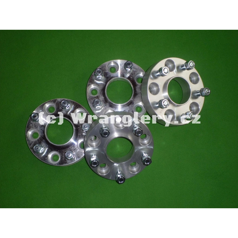 Rozšiřovací podložky Jeep Wrangler JL 5x127 30mm TUV