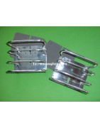 Ochranné mřížky zadních lamp Jeep Wrangler YJ nerez