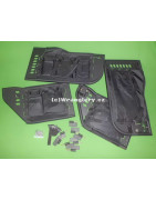 Trubkové dveře Jeep Wrangler JK Unlimited s brašnami