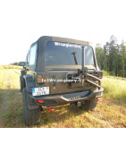 Držák rezervy typ AEV do pevnostních nárazníků Jeep Wrangler JK