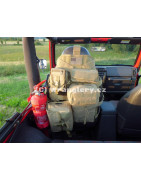 Potah sedačky Jeep Wrangler G.E.A.R. černý