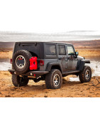 Zadní pevnostní nárazník Jeep Wrangler JK typ Teraflex