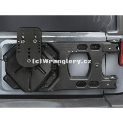 Heavy duty držák rezervy Jeep Wrangler JK typ Teraflex