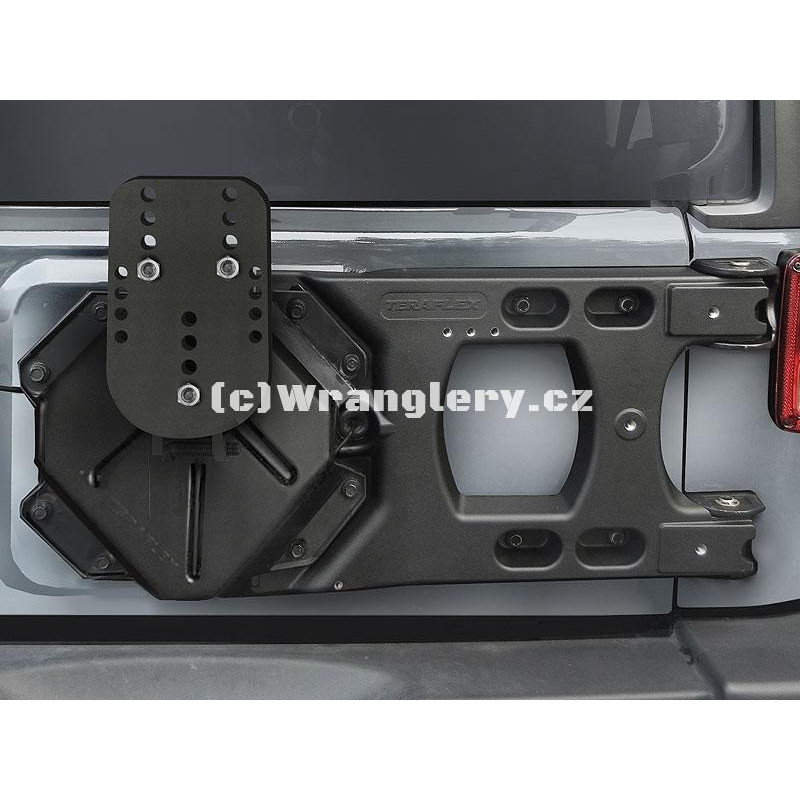 Heavy duty držák rezervy Jeep Wrangler JK typ Teraflex