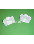 Přední bílé blinkry Jeep Wrangler YJ, sada