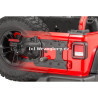 Výztuha dveří kufru Jeep Wrangler JL s relokací rezervy
