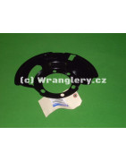 Štít přední brzdy Jeep Wrangler JK pravý