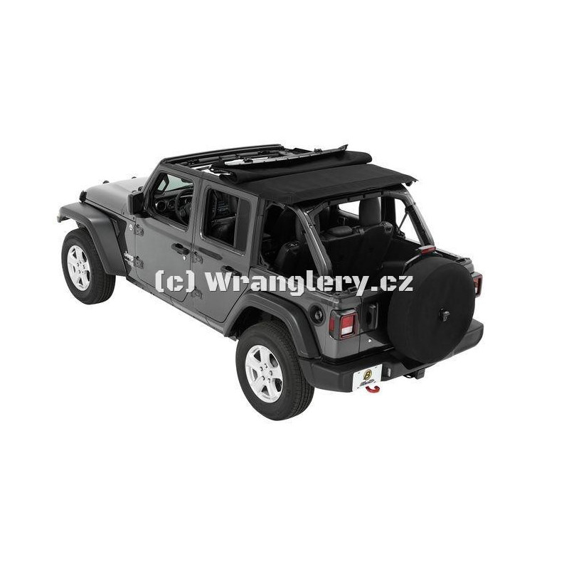 Kompletní plátěná střecha soft top  Jeep Wrangler Unlimited JL, Bestop