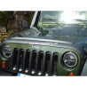 Deflektor kapoty Jeep Wrangler JK, sada