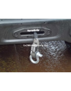 Flat link lana navijáku Jeep Wrangler Factor 55 modrý