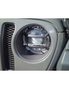 Ochranné mřížky předních lamp Jeep Wrangler JL