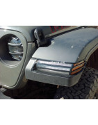 Ochranné mřížky předních blinkrů Jeep Wrangler JL