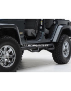 Pevnostní prahy Jeep Wrangler JK Unlimited Smittybilt Nerf