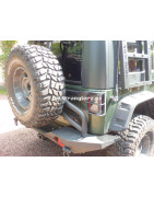 Držák rezervy typ AEV do pevnostních nárazníků Jeep Wrangler JK