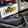 Zadní pevnostní nárazník Jeep Wrangler JK typ AEV bez ramena rezervy
