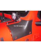 Plastové obložení body armor Jeep Wrangler JL US vlajka