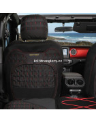 Potahy předních sedaček Jeep Wrangler JL nylon