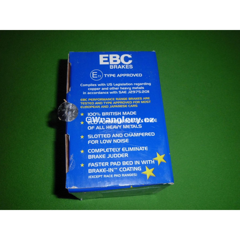 přední brzdové destičky Jeep Wrangler JK