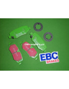 přední brzdové destičky Jeep Wrangler JK