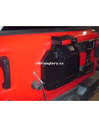 Držák zadní SPZ us formát Jeep Wrangler JL