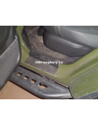 Heavy Duty obložení prahu Jeep Wrangler JL Unlimited Rugged Ridge