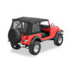Plátěná střecha soft top Jeep Wrangler YJ, Bestop