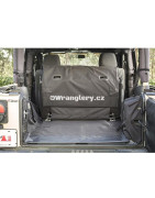 Ochranný potah kufru Jeep Wrangler JK subwoofer