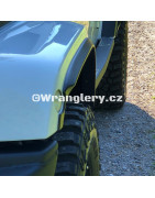 Rozšíření 2,5cm plastových lemů Jeep Wrangler JK