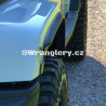 Rozšíření 2,5cm plastových lemů Jeep Wrangler JK