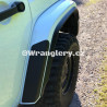 Rozšíření 2,5cm plastových lemů Jeep Wrangler JK