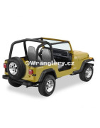 Polstrování ochranného rámu Jeep Wrangler YJ od 1992