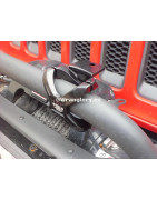 X držáky světel Jeep Wrangler