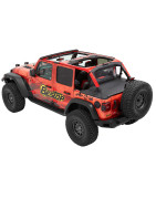 Protiprachový kryt kufru Jeep Wrangler JL Unlimited