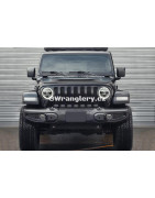Přední plastový nárazník Jeep Wrangler JL  US verze, parkasist