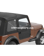 Letní dveře Jeep Wrangler YJ s okny